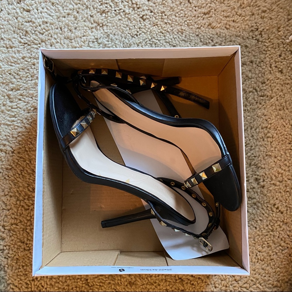 Studded heels